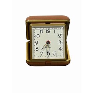 Working Vintage EQUITY Brand Travel Alarm Clock FREE SHIPPING